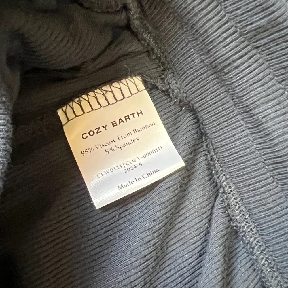 Cozy Earth Bamboo Rib Knit Lounge Pants. Women’s Size XS
